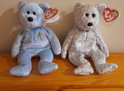 Ty Beanie Baby Issy & The Beginning Bear
