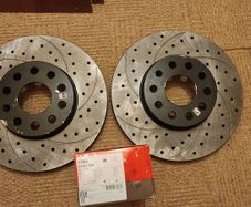 288mm brake discs and pads Volkswagen