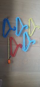 Childs coat hangers x 34