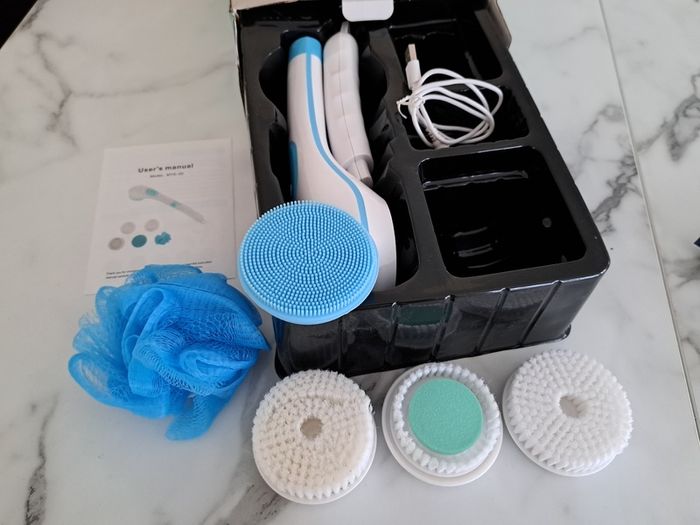NEW USB Charge Electric Body Bath Brush