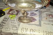 Lot of Large Old Silver Plate Trays for sale as a lot, Postage Available Price for the lot