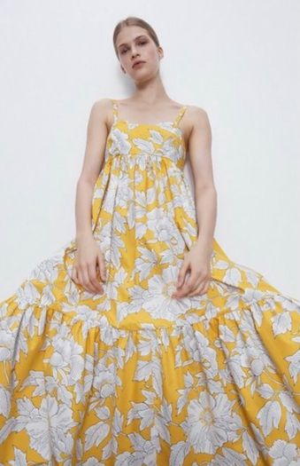zara maxi dress