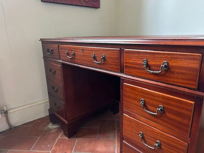 Mahogany office / study desk