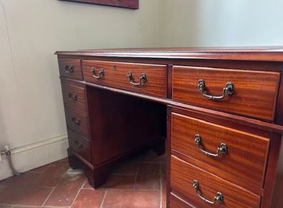 Mahogany office / study desk