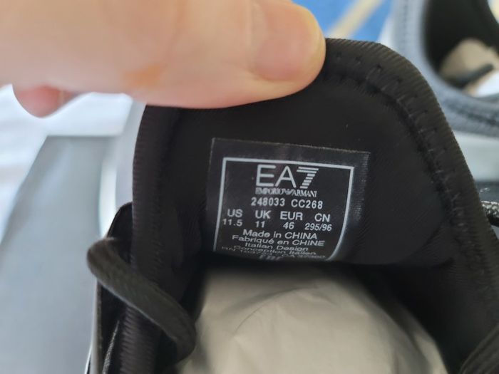 Rare Emporio Armani EA7 Men's Brand New Racer Trainers Size 11 Sold Out Everywhere in Size 11
