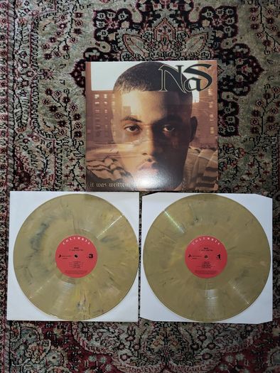 Nas: It Was Written 2 x LP Gold / Black Marbled