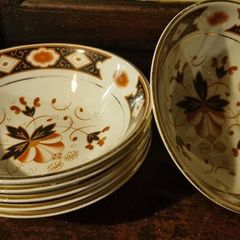 Arklow Pottery Kildare pattern Breakfast bowls x6