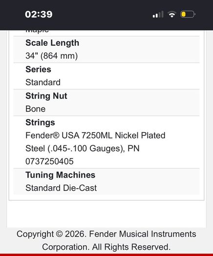 Fender MIM jazz bass