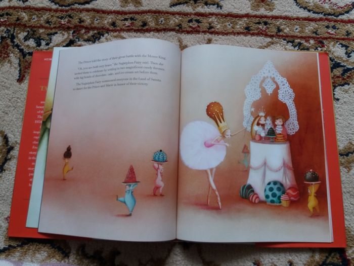 Kids book  nutcracker hard cover as new