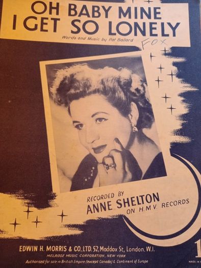 Vintage Sheet Music Lot