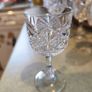 VTG Bohemian Crystal Diamond Cut Cordial Ball Stem Glasses - Set of 6 Image 8