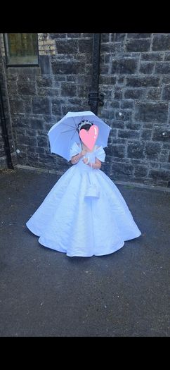 My fairy god mother communion dress