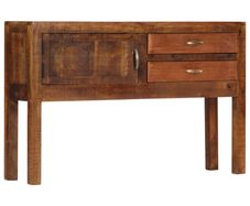 Sideboard 118x30x75 cm Solid Mango Wood