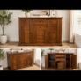 solid wood storage unit / sideboard Image 2