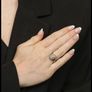 Beautiful 9k gold Diamond cluster ring Image 2