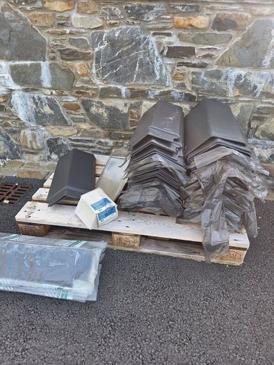Ridge Tiles 120 degree Cedral Blue Black