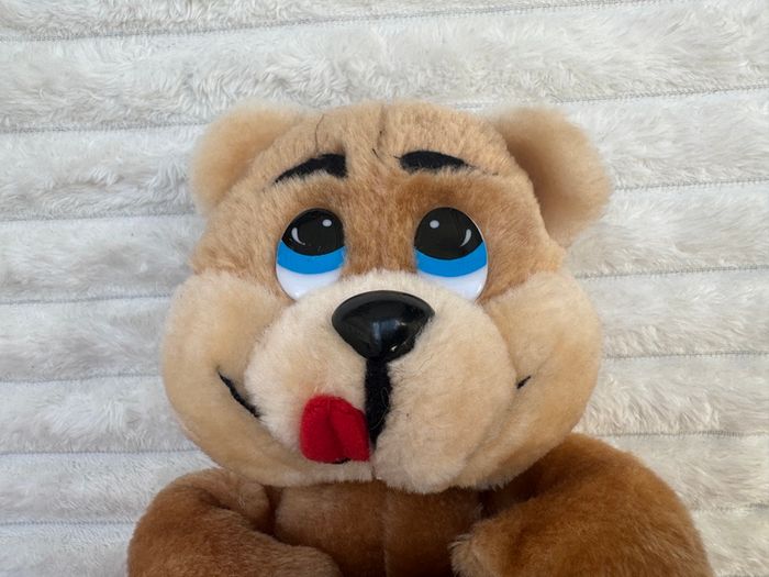 Vintage Play By Play Brown Bear Honey Pot approx. 9 Plush Soft Used Please see photos