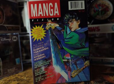 Manga Vizion ! Issue #2 ! 1995 ! by VIZ ! Japan ! Anime ! Manga !
