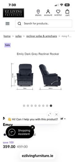 Brand New Recliner chair / Rocker Chair
