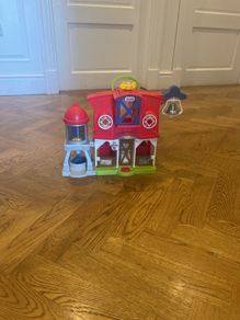 Toy farmhouse.