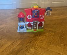 Toy farmhouse.