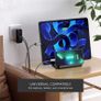 Satechi Dual Vertical Aluminum Stand - Universal Compatibility - MacBook Pro, MacBook Air, iPad Pro, iPad Air, iPad Mini, iPhones 16/15/14/13/12 and more - Boxed! Image 6