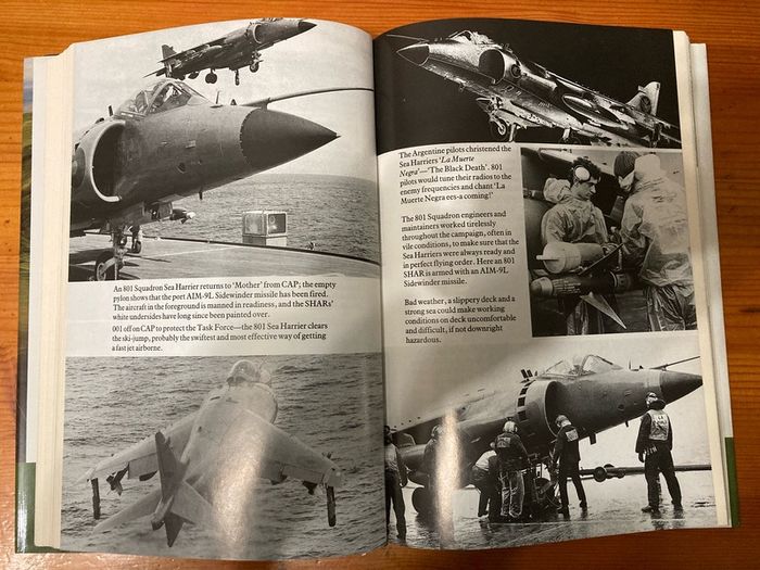 War book: 'Sea Harrier Over The Falklands'