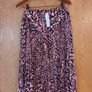 Topshop Pleated  Pink  Skirt.   S.16.  B.N.W.T Image 2