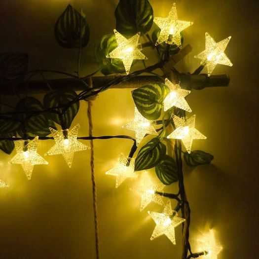 40ft 100 LED Solar Star String Lights Outdoor Solar Powered Star Fairy Lights Waterproof 8Modes Decorative Light for Garden Patio Yard Home Wedding Party Festival (FREE SHIPPING)