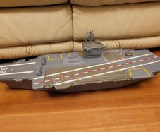 Vintage 2002 Redbox Toys US Aircraft Carrier #69016