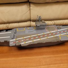 Vintage 2002 Redbox Toys US Aircraft Carrier #69016