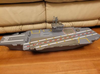 Vintage 2002 Redbox Toys US Aircraft Carrier #69016
