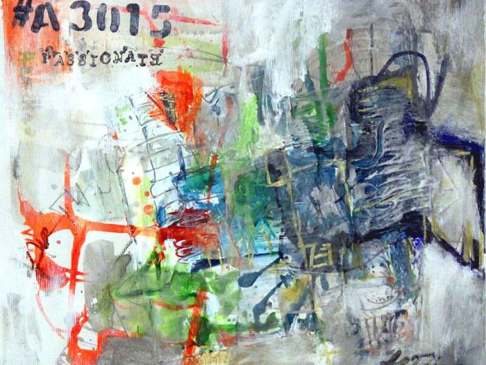 ArtH2O Abstract art Quadriptych