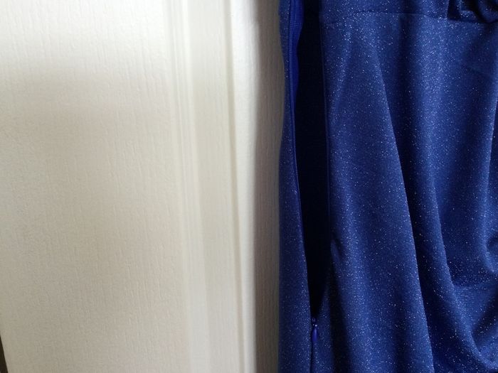 Dress royal blue glitter size L