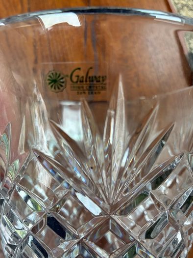 Galway Crystal large vase