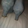 Blue suede boots Image 2