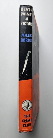 Death Paints A Picture - Miles Burton - Vintage Collins Crime Club Book - Vintage Crime Thriller Book