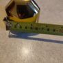 Antique Brass Centre Door Pull Image 3