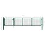 Garden Gate Steel 350x75 cm Green Image 6