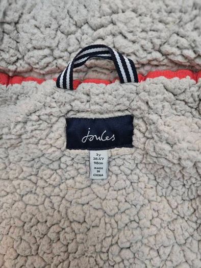 Joules flower girl's padded 2 in 1 jacket and vest