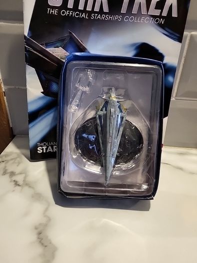 star trek eaglemoss tholian starship