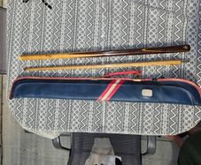 Alex Higgins snooker cue