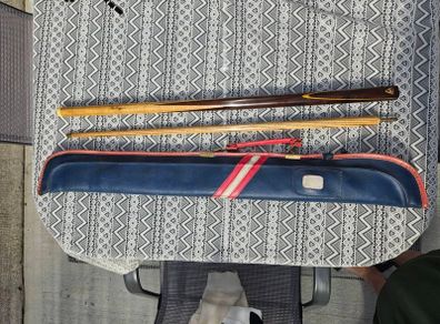 Alex Higgins snooker cue