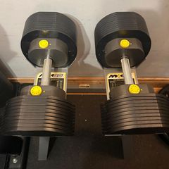 Adjustable Dumbbells + Stand