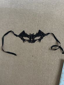 Fancy dress black mask