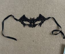 Fancy dress black mask