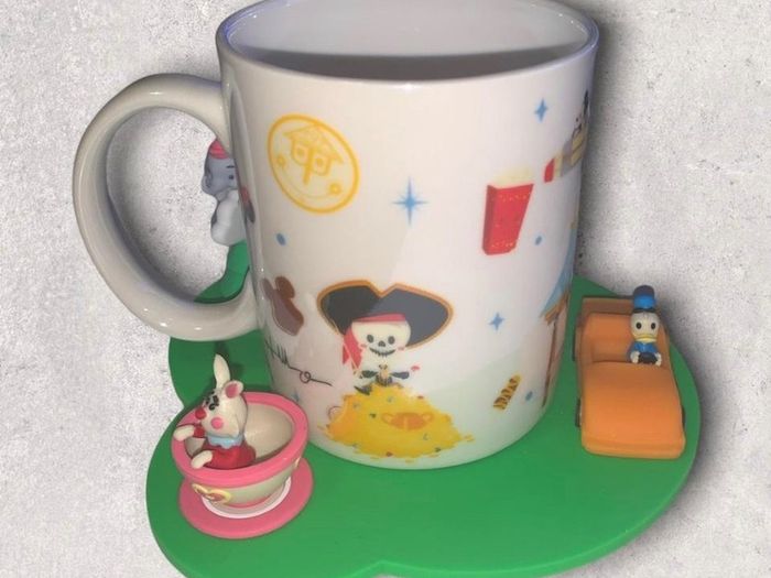 Disney World Mug and Coaster Set by Jerrod Maruyama