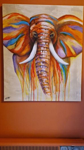 acrylic painting