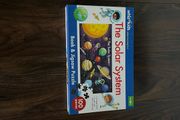 Solar system jigsaw and book