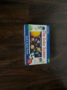 Solar system jigsaw and book